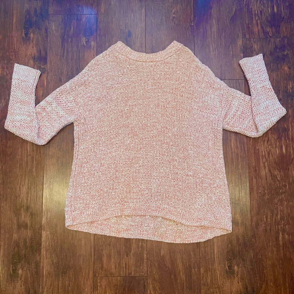 Oversized knit sweater